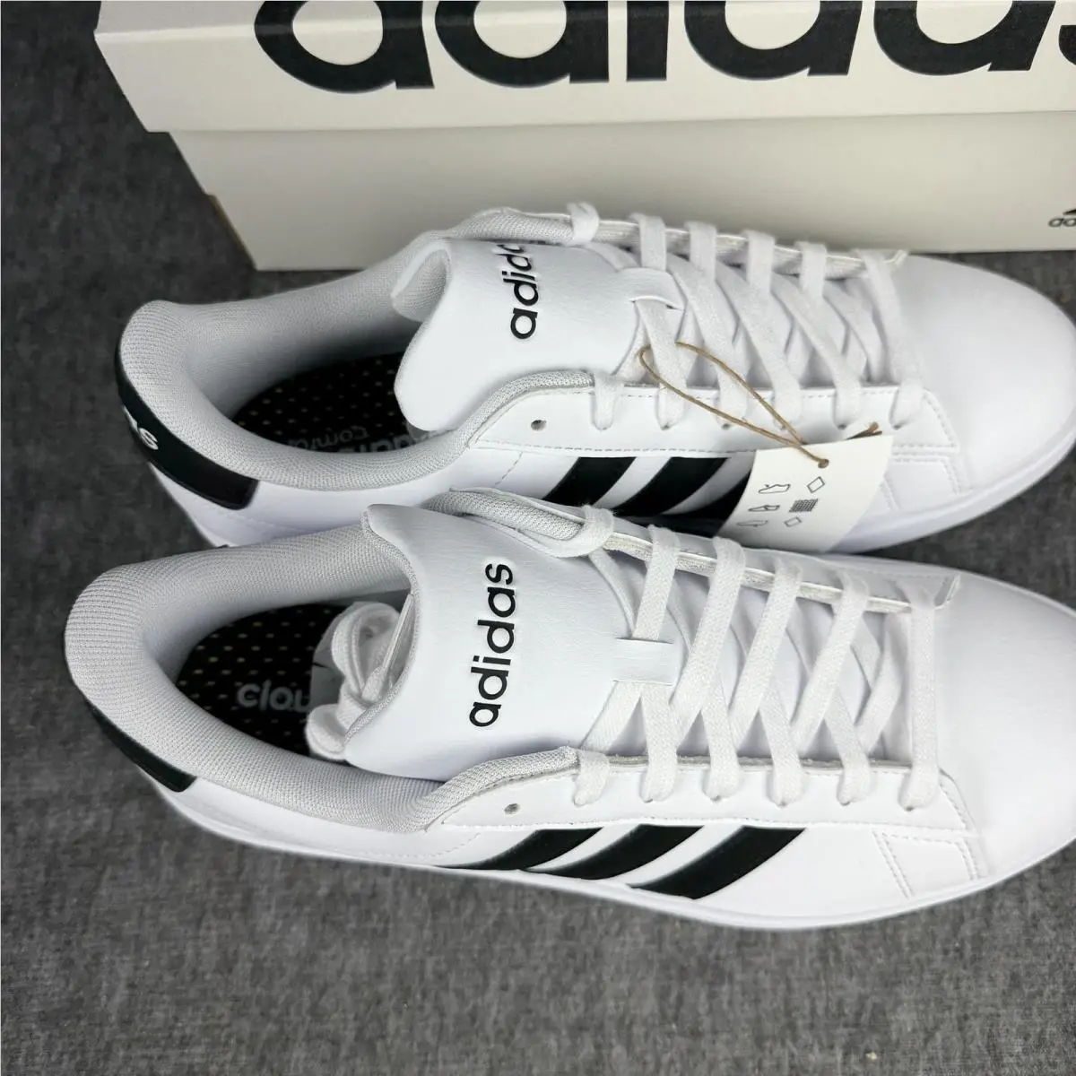 Adidas shoes - adidas Grand Court 2.0 - Grand Court - GW9195 - White 3