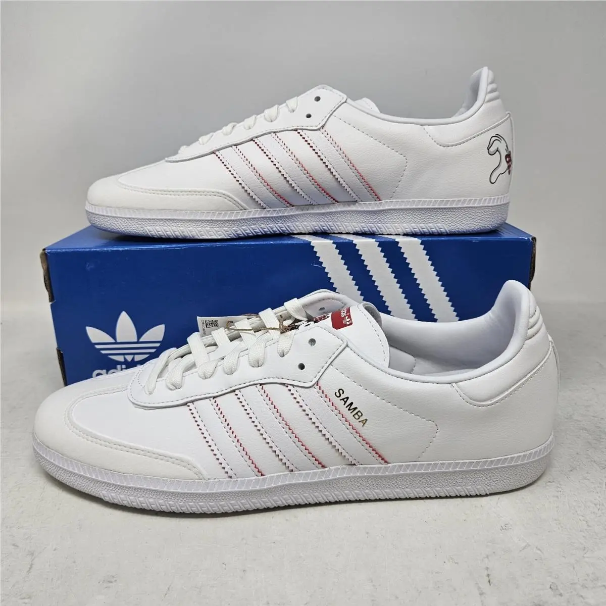 Men`s Adidas x Mickey Mouse Samba Vegan `minnie Mouse` Shoe / GY1890 / Size 12