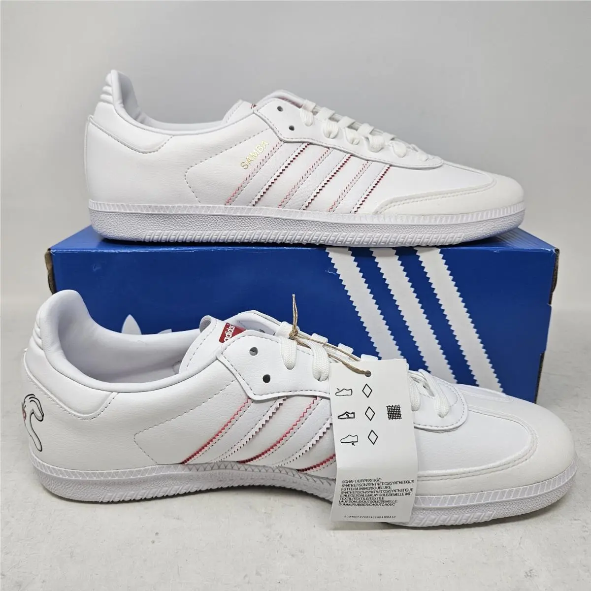 Adidas shoes - adidas Samba - Samba - GY1890 - White (UPC: 195740545635) 0
