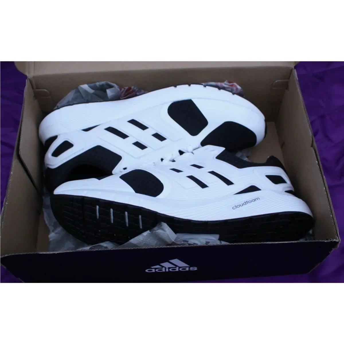 Adidas shoes - Cloudfoam - Cloudfoam - White/Black 1