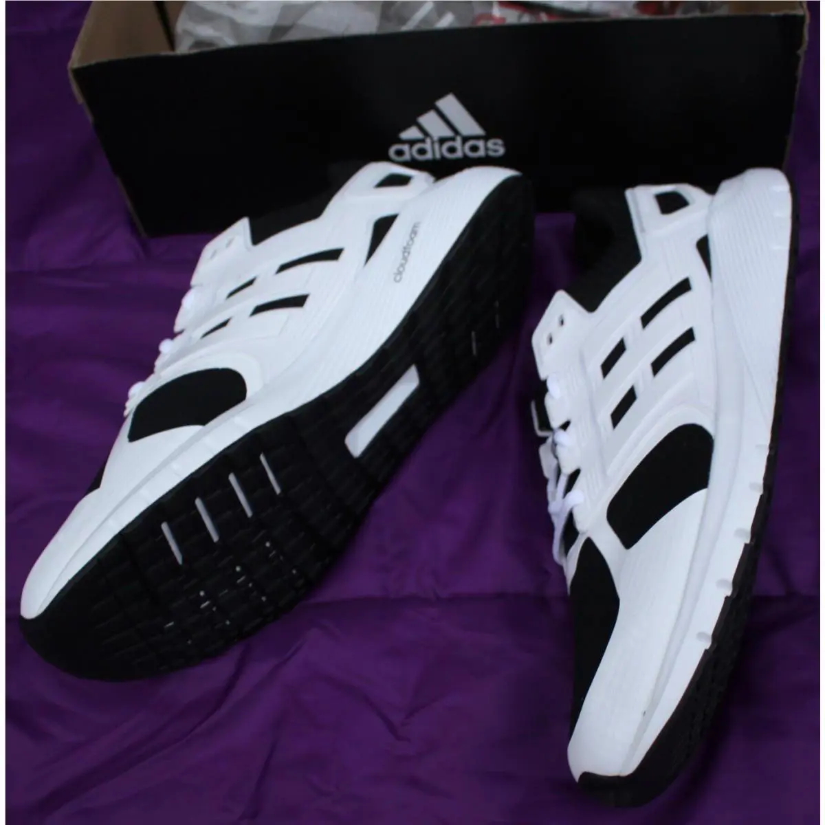 Adidas shoes - Cloudfoam - Cloudfoam - White/Black 4