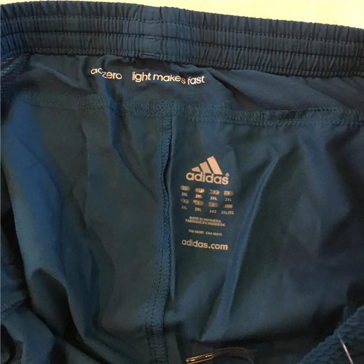 Adidas clothing - Blue 2