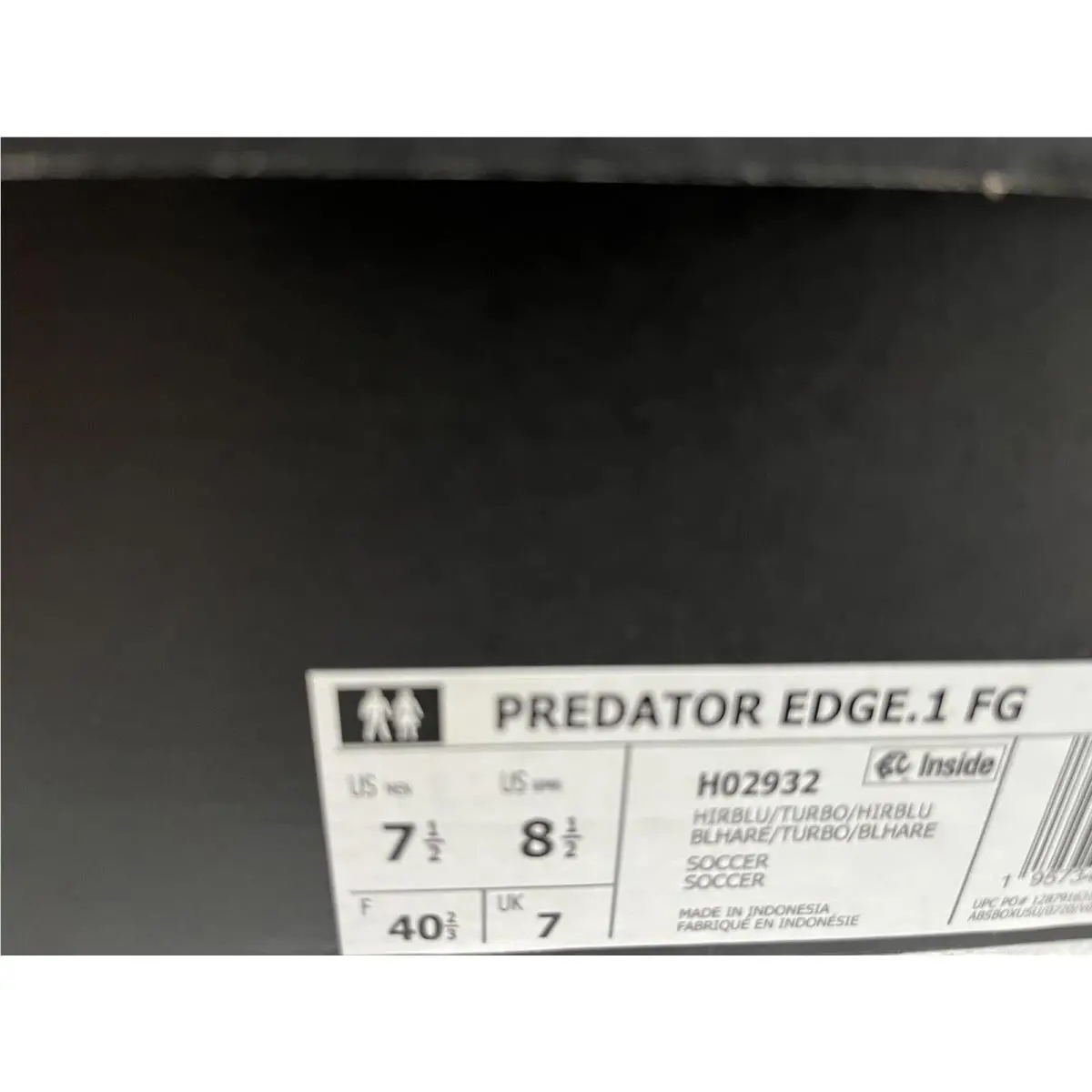 Adidas shoes - adidas Predator - Predator - H02932 - Blue (UPC: 0195734138270) 7