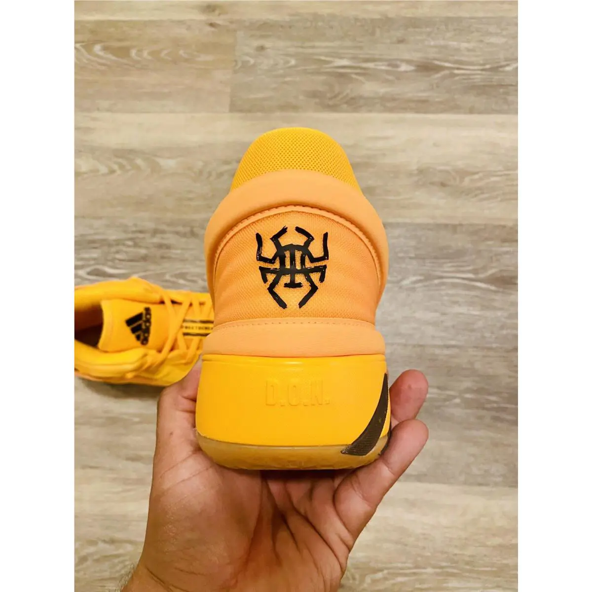 Adidas shoes - Adidas D.O.N Issue 2 Crayola Pack - FW8518 - Yellow-Black, Manufacturer: Solar Gold-Core Black 0