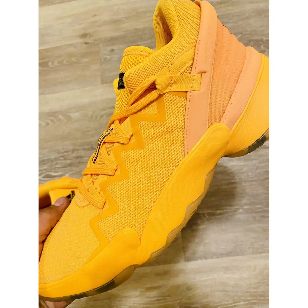 Adidas shoes - Adidas D.O.N Issue 2 Crayola Pack - FW8518 - Yellow-Black, Manufacturer: Solar Gold-Core Black 2