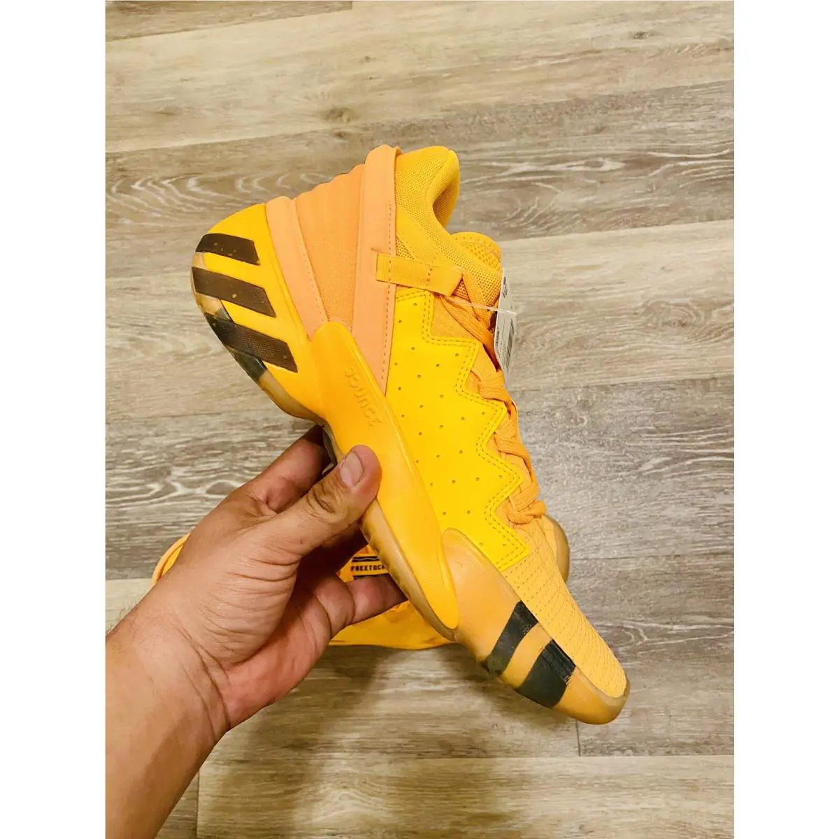 Adidas shoes - Adidas D.O.N Issue 2 Crayola Pack - FW8518 - Yellow-Black, Manufacturer: Solar Gold-Core Black 7