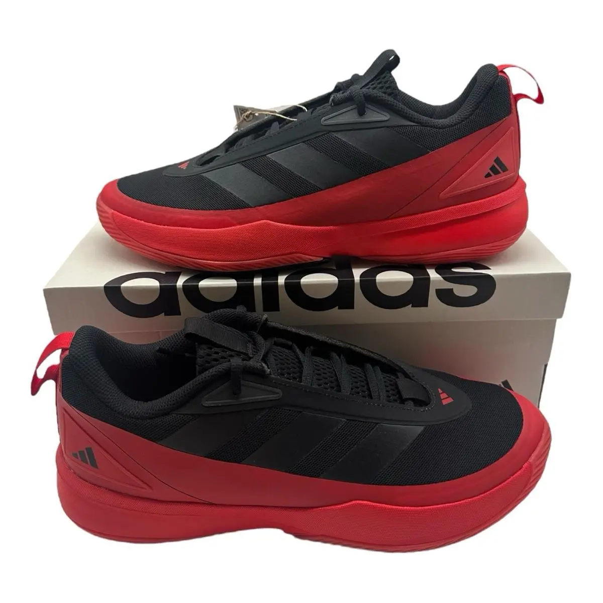 Subzone Basketball Shoes Men`s Size 12 Black/red/carbon Sneakers IH8555 by Adidas