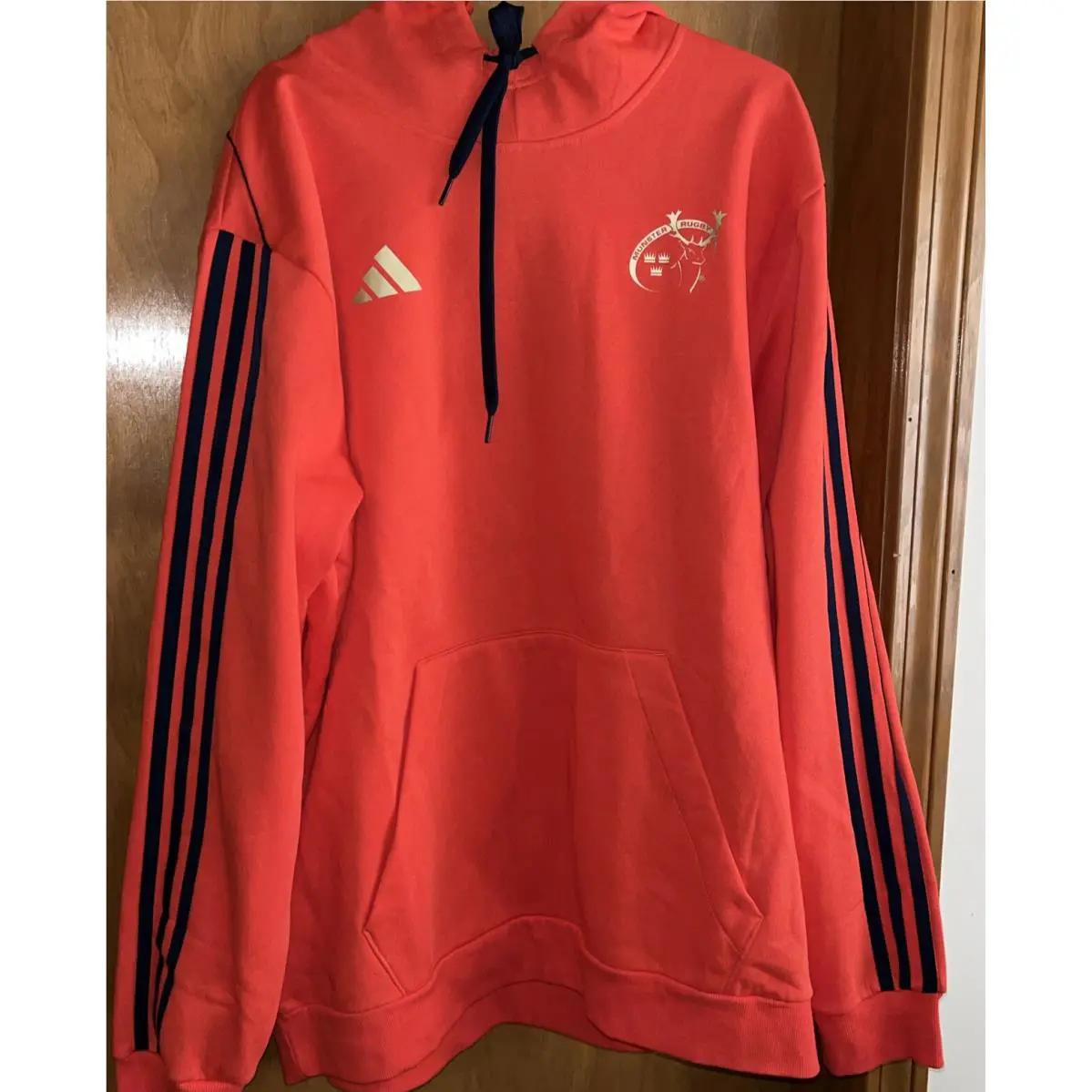 Adidas Mens Munster Rugby Pullover Hoodie B44