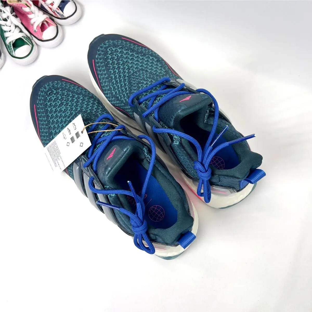 Adidas shoes - adidas UltraBoost 1.0 - UltraBoost - ID9633 - Dark Blue/ Teal /White/ Pink 2