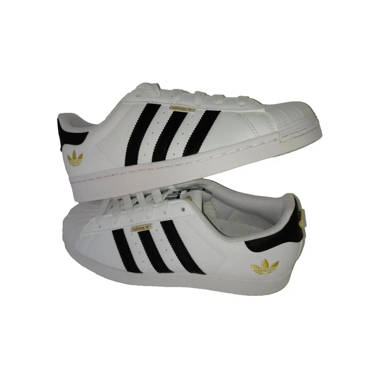 Adidas Superstar J Classic/retro Big Kid Girls Shoes HP3258 Size 6.5 - WHITHE/BLACK