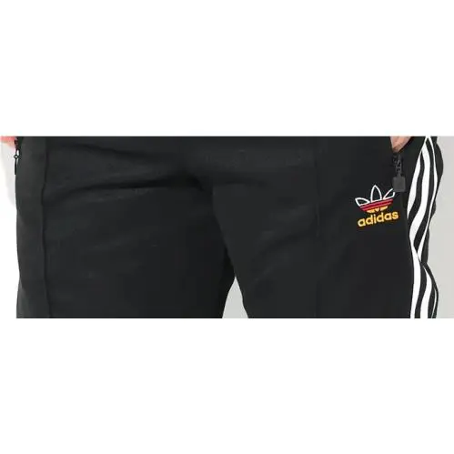 Adidas clothing - adidas Beckenbauer - Beckenbauer - HK4702 - Black, Manufacturer: Team Green, Team Yellow, Bold Blue (UPC: 195745817904) 4