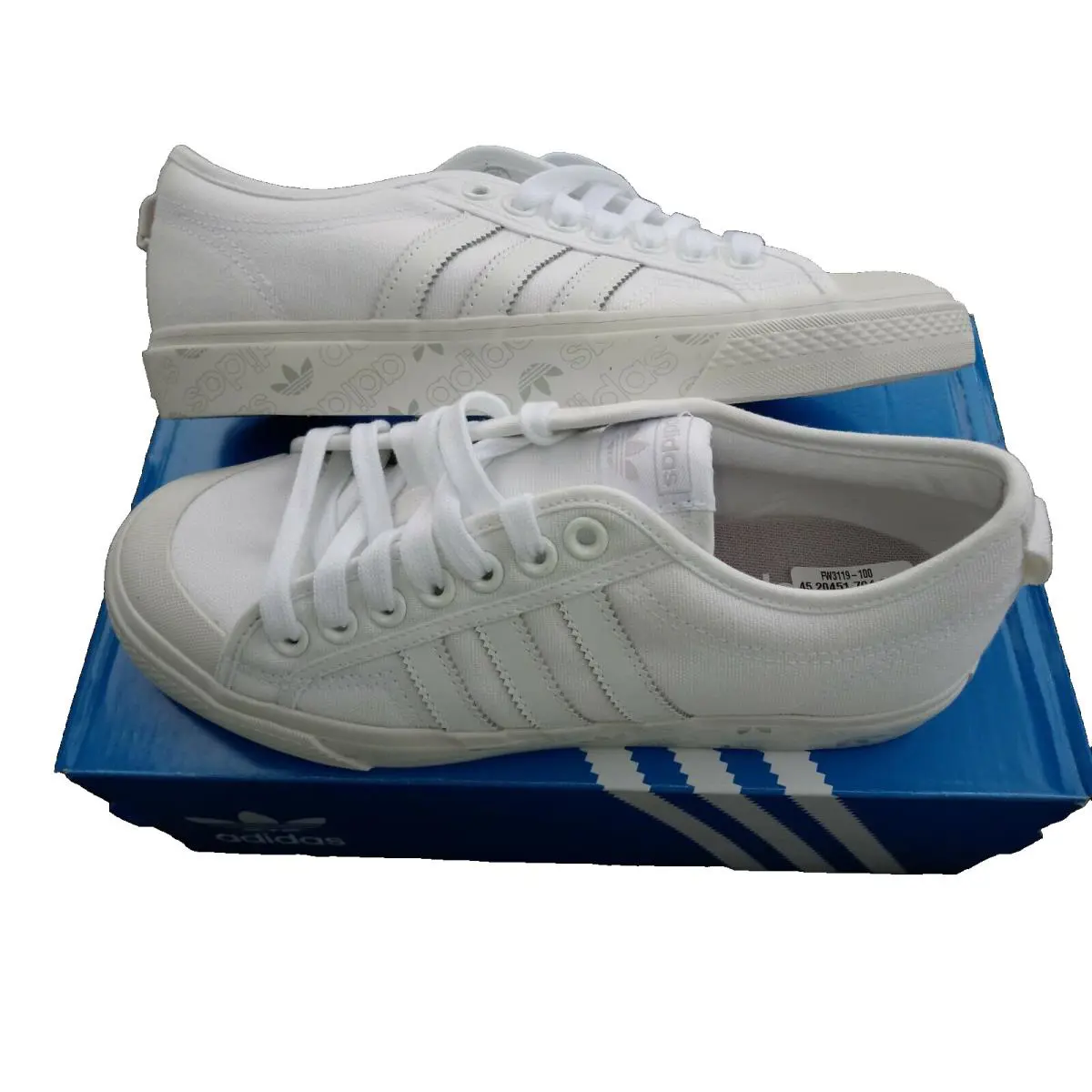 Adidas shoes - ADIDAS NIZZA - NIZZA - FW3119 - White 0
