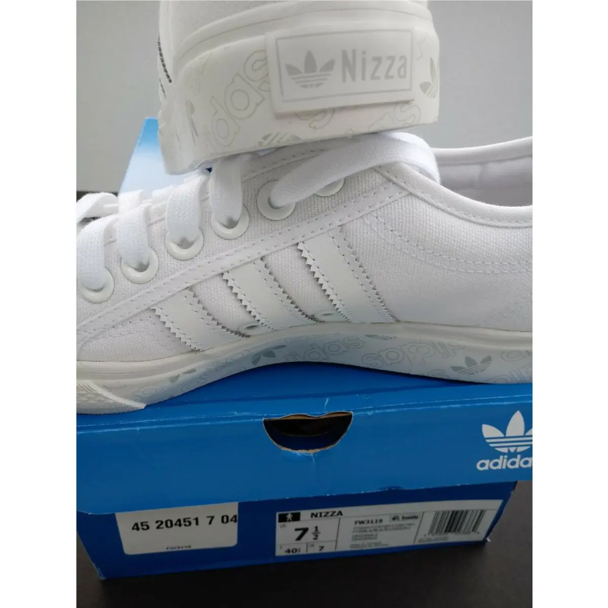 Adidas shoes - ADIDAS NIZZA - NIZZA - FW3119 - White 8