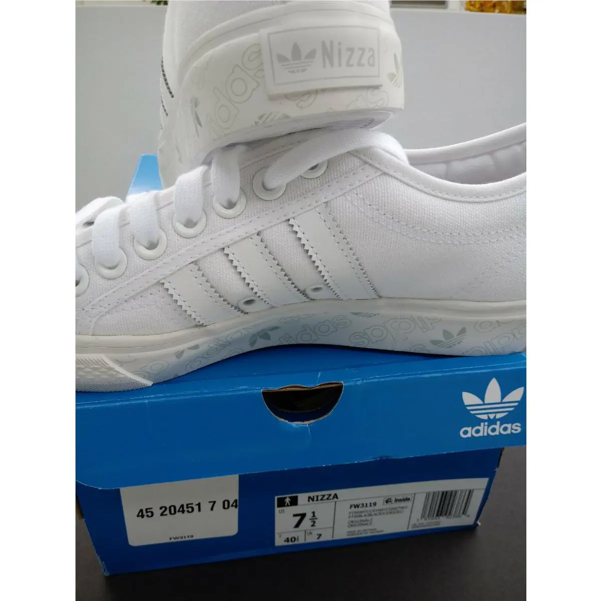 Adidas shoes - ADIDAS NIZZA - NIZZA - FW3119 - White 7