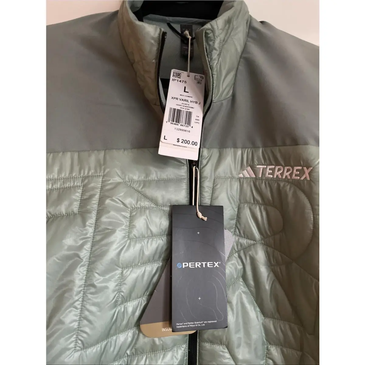 Adidas clothing - adidas XPR VARIL HYB J - IP1475 - Silver Green (UPC: 0196466867254) 2