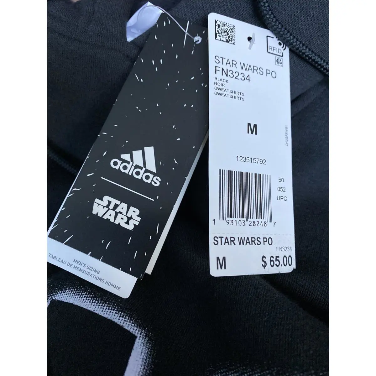 Adidas clothing - Black (UPC: 0193103282487) 1