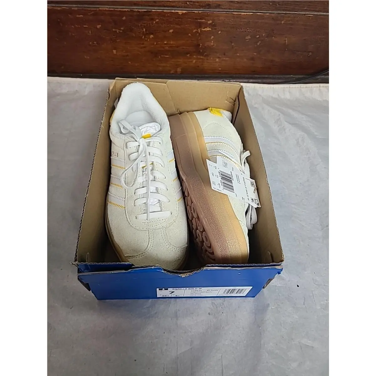 Adidas shoes - adidas Gazelle - Gazelle - IH9929 - Ivory (UPC: 196478846407) 7