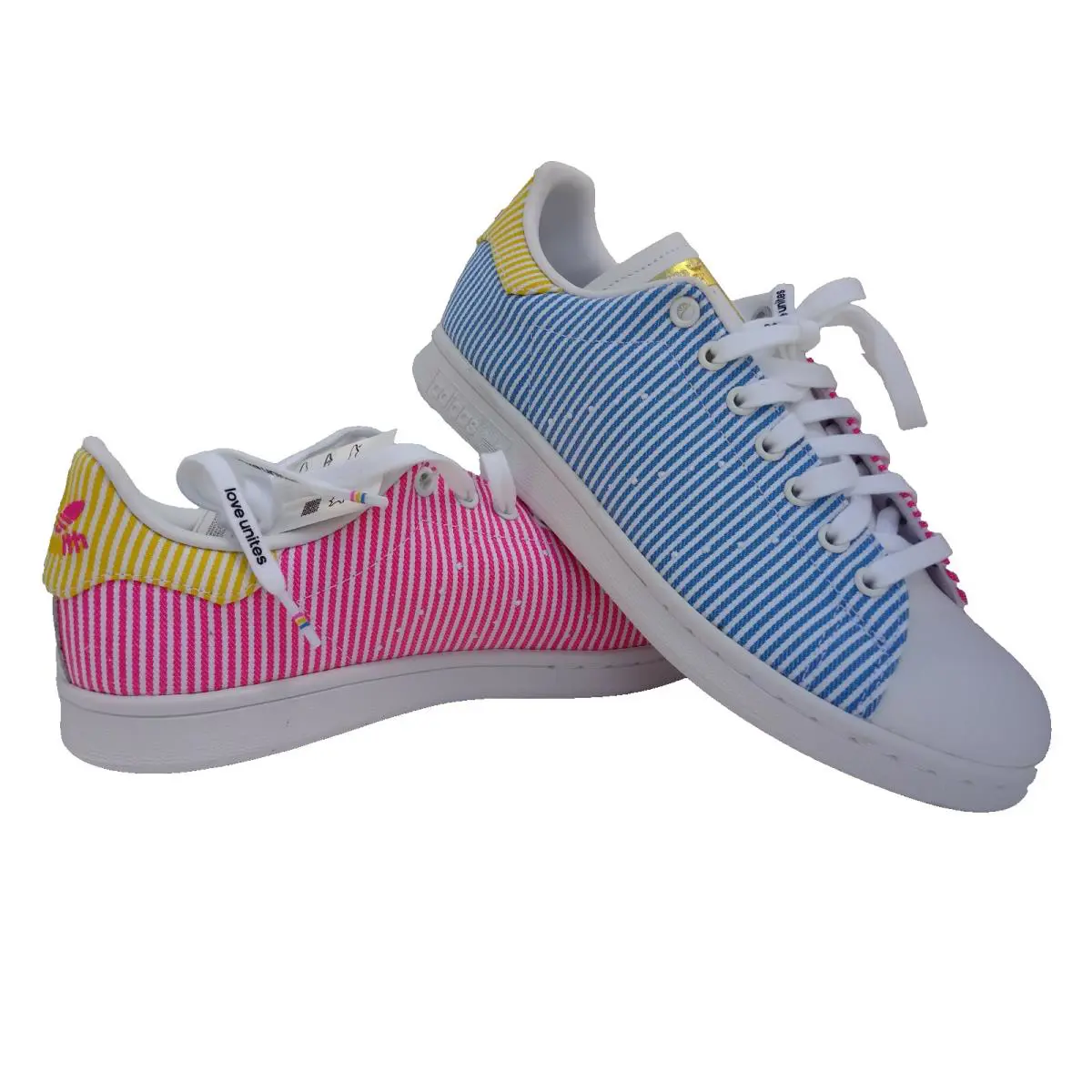 Adidas shoes - STAN SMITH PRIDE - STAN SMITH PRIDE - FY9021 - WHITE/PINK/BLUE 8