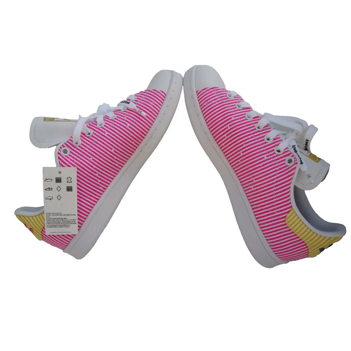 Adidas shoes - STAN SMITH PRIDE - STAN SMITH PRIDE - FY9021 - WHITE/PINK/BLUE 9