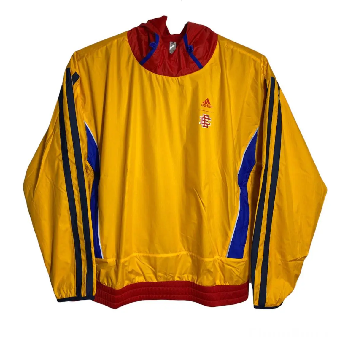 Adidas Eric Emanuel Mcdonald`s Hoodie Men`s Size Medium Windbreaker / Rare Find