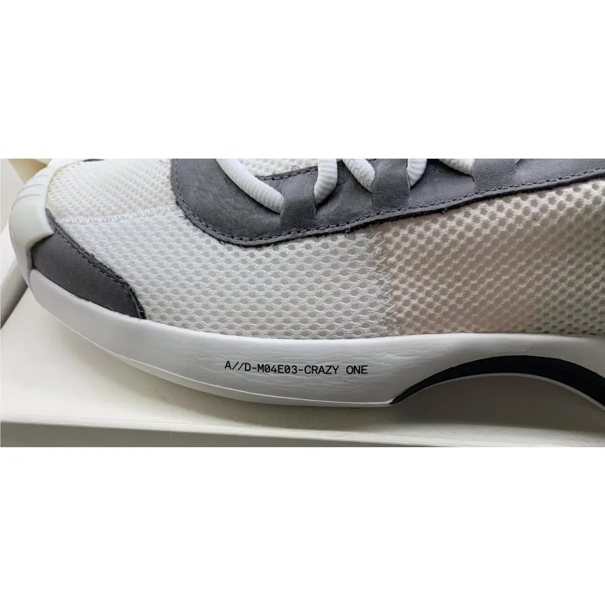 Adidas shoes - adidas Crazy 1 - Crazy - White 3