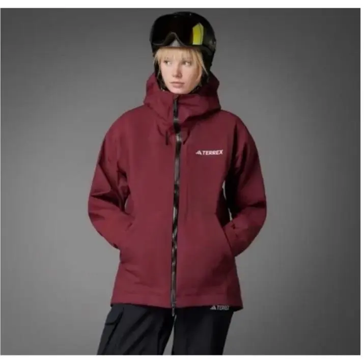 Adidas Terrex Techrock 3-Layer Post Consumer Nylon Rain.rdy Jacket Size S
