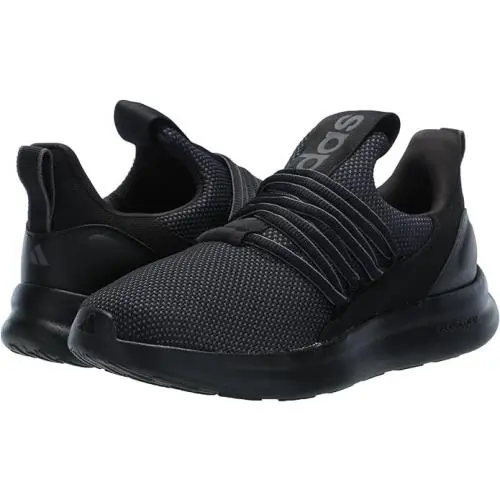 Adidas Lite Racer Adapt 7.0 Wide Running Shoe Black Slip On IE8684 Men Size 10