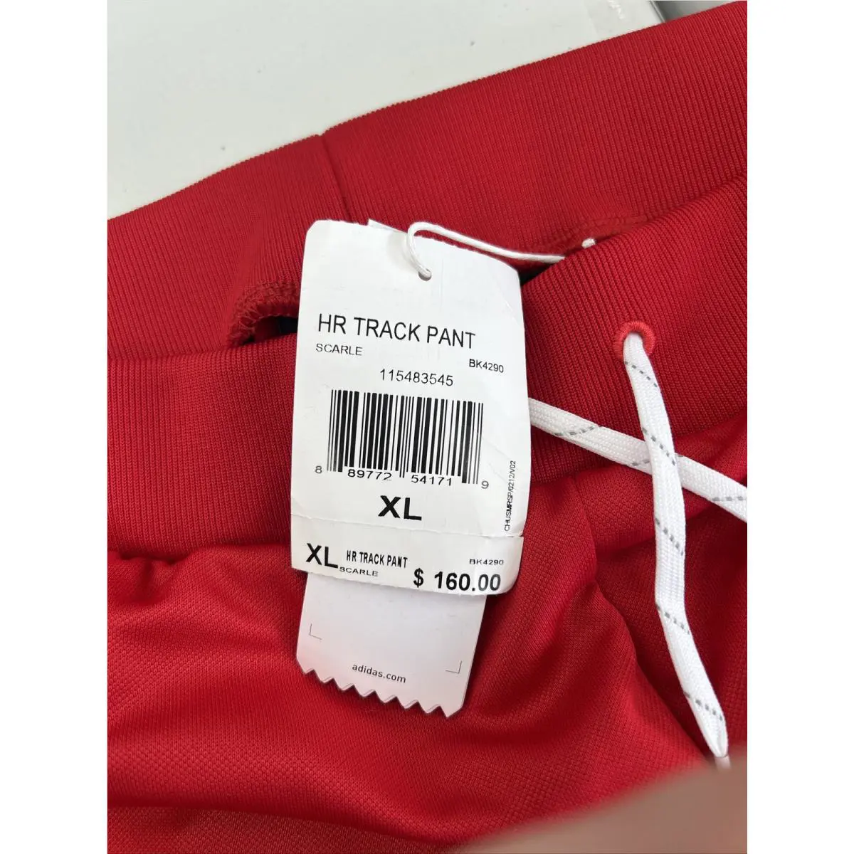 Adidas clothing - BK4290 - BK4290 - Red 0