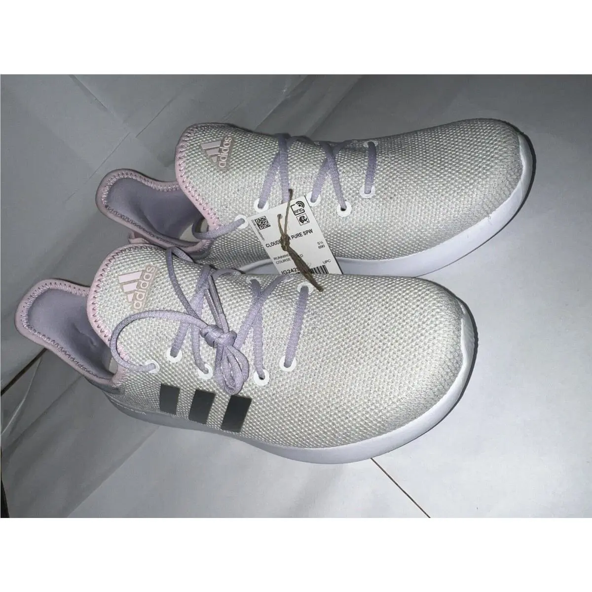 Adidas shoes - adidas Cloudfoam Pure - Cloudfoam Pure - White (UPC: 196463599455) 8