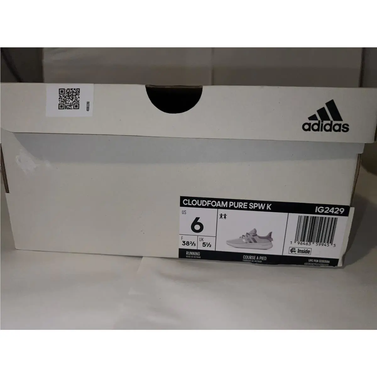 Adidas shoes - adidas Cloudfoam Pure - Cloudfoam Pure - White (UPC: 196463599455) 10
