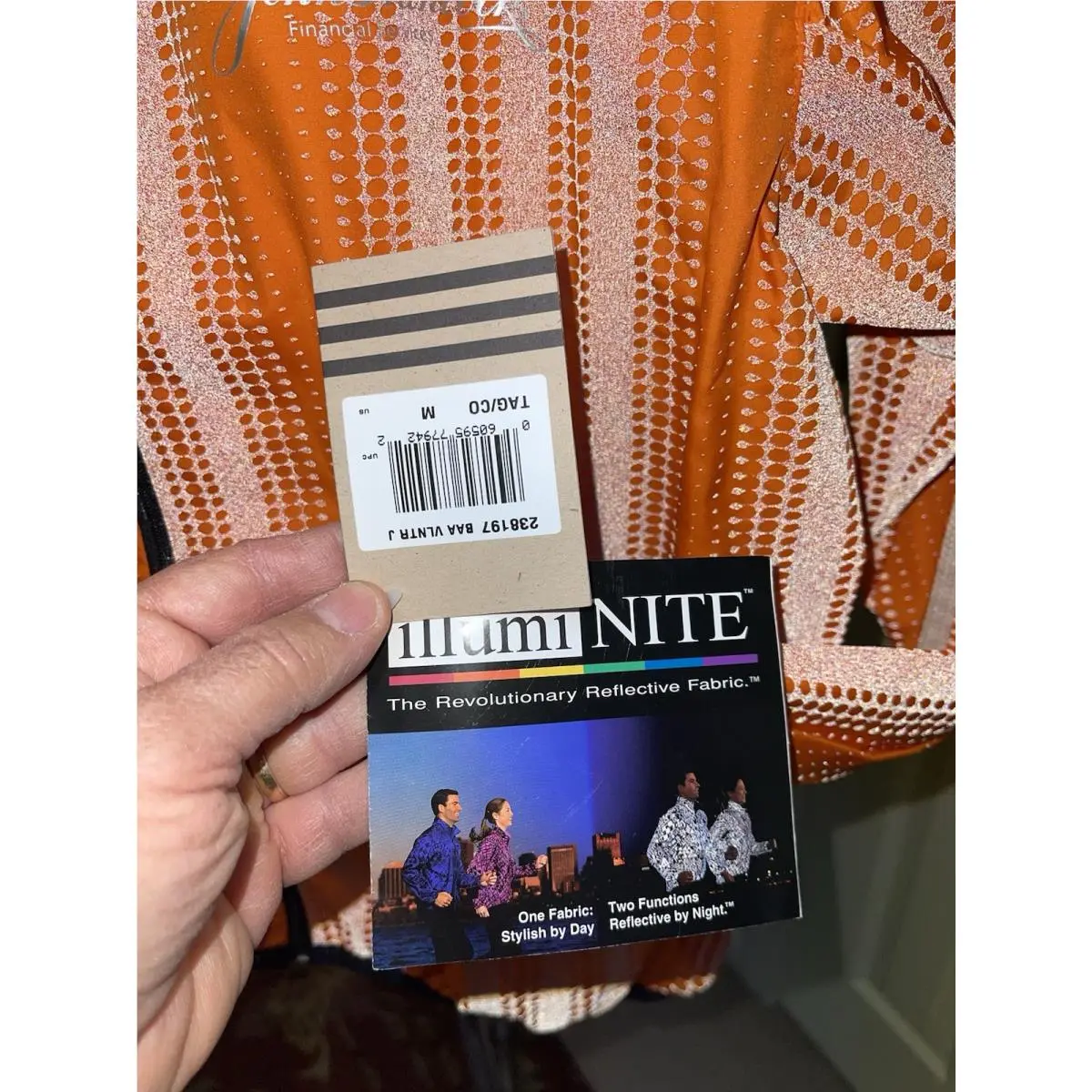 Adidas clothing - Adidas Illumi Nite - Illumi Nite - Orange, Main: ORANGE (UPC: 0060595779422) 1
