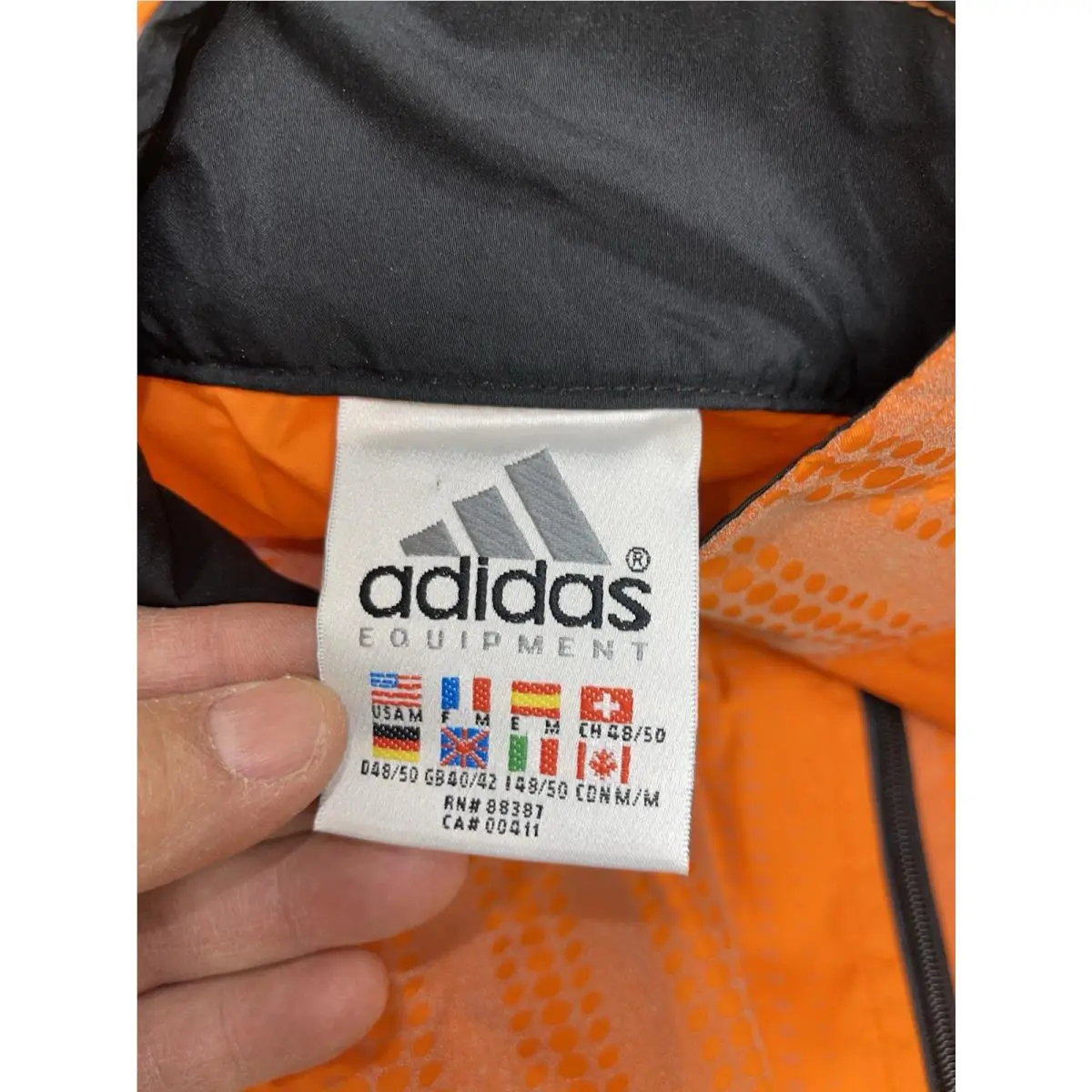 Adidas clothing - Adidas Illumi Nite - Illumi Nite - Orange, Main: ORANGE (UPC: 0060595779422) 3