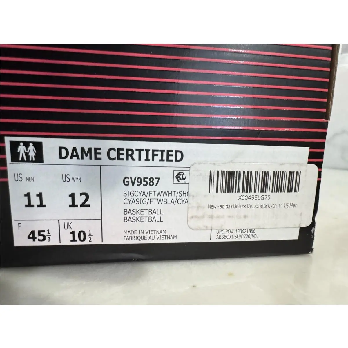 Adidas shoes - adidas Dame Certified - Dame Certified - GV9587 - White 3