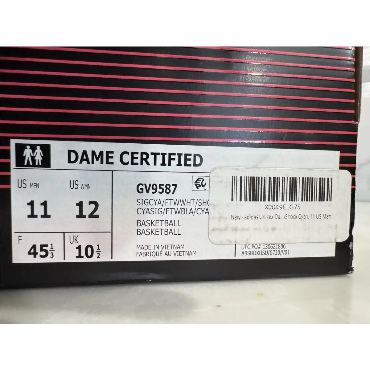 Adidas shoes - adidas Dame Certified - Dame Certified - GV9587 - White 4