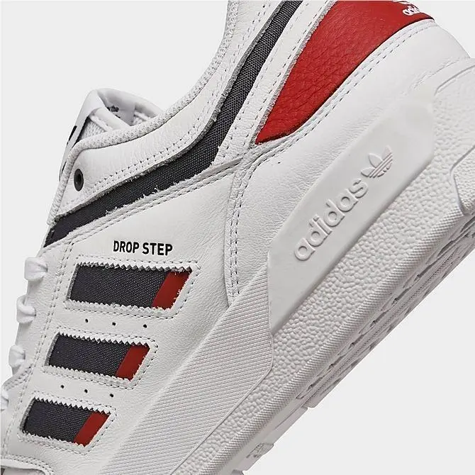 Adidas shoes - adidas Drop Step - Drop Step - IE6225 - White Gray Scarlet 2
