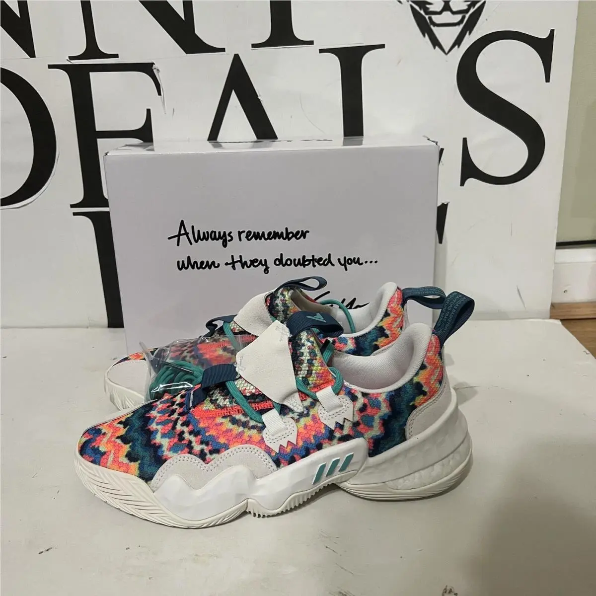 Adidas shoes - adidas Trae Young 1 - Trae Young - GY0295 - White 5