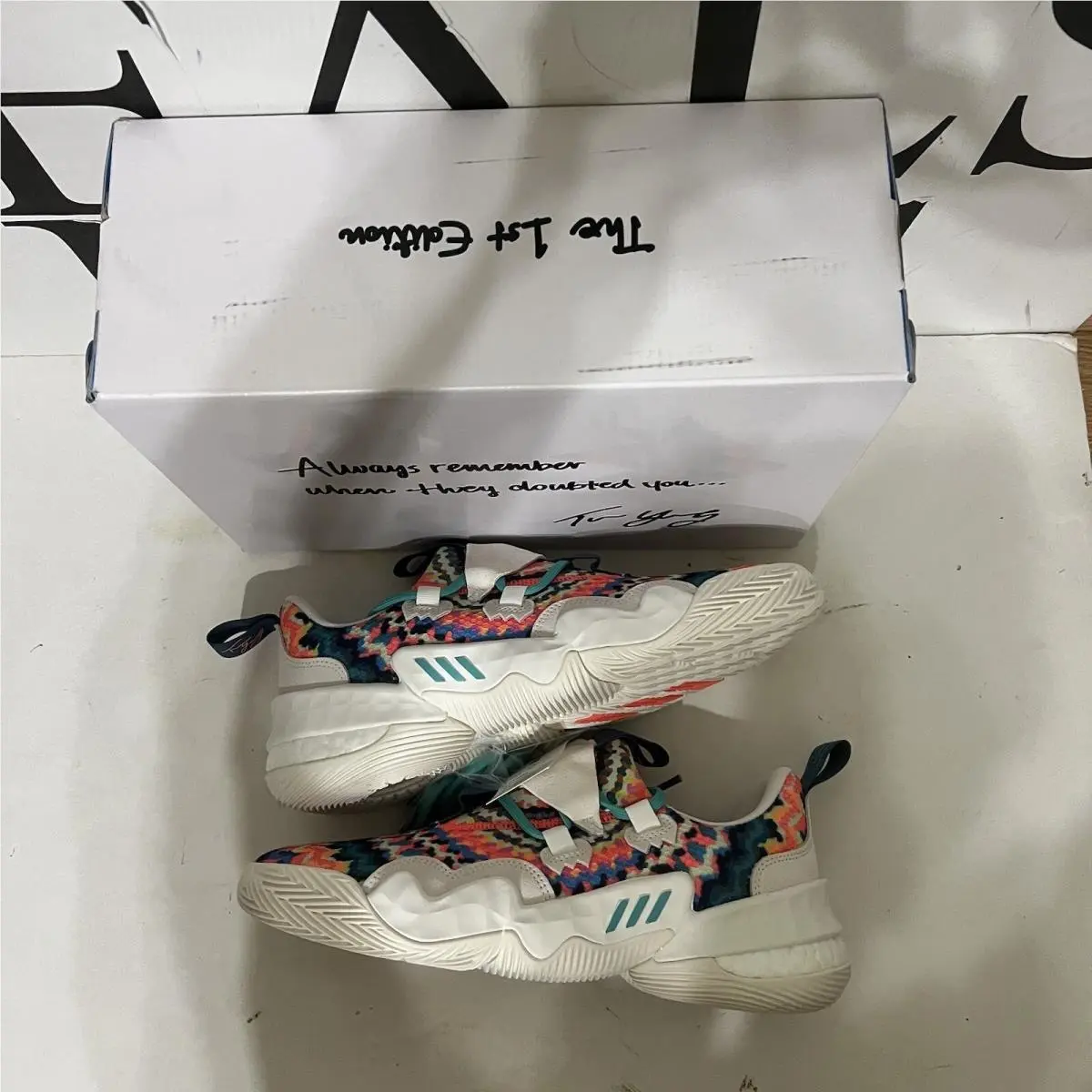 Adidas shoes - adidas Trae Young 1 - Trae Young - GY0295 - White 0