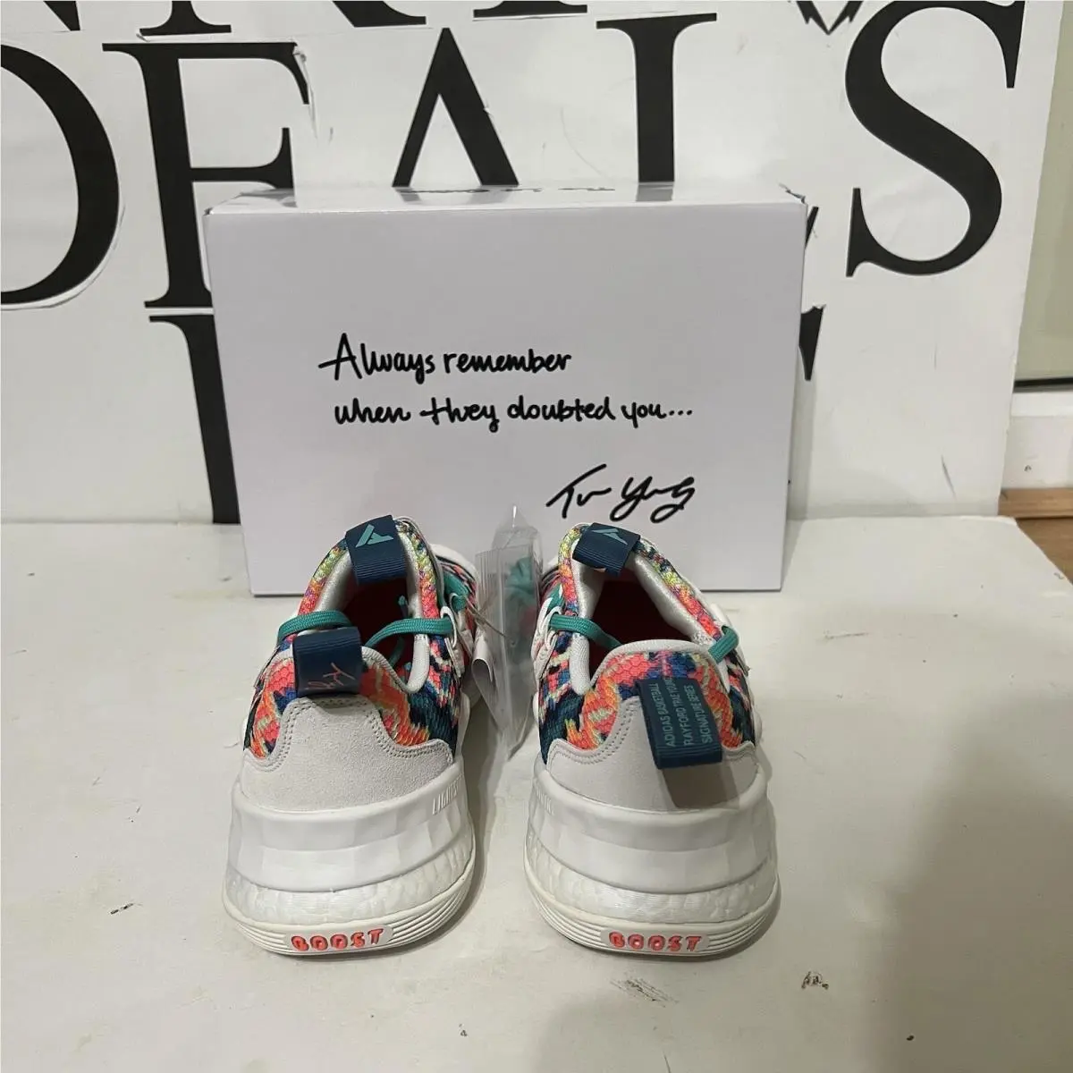 Adidas shoes - adidas Trae Young 1 - Trae Young - GY0295 - White 1