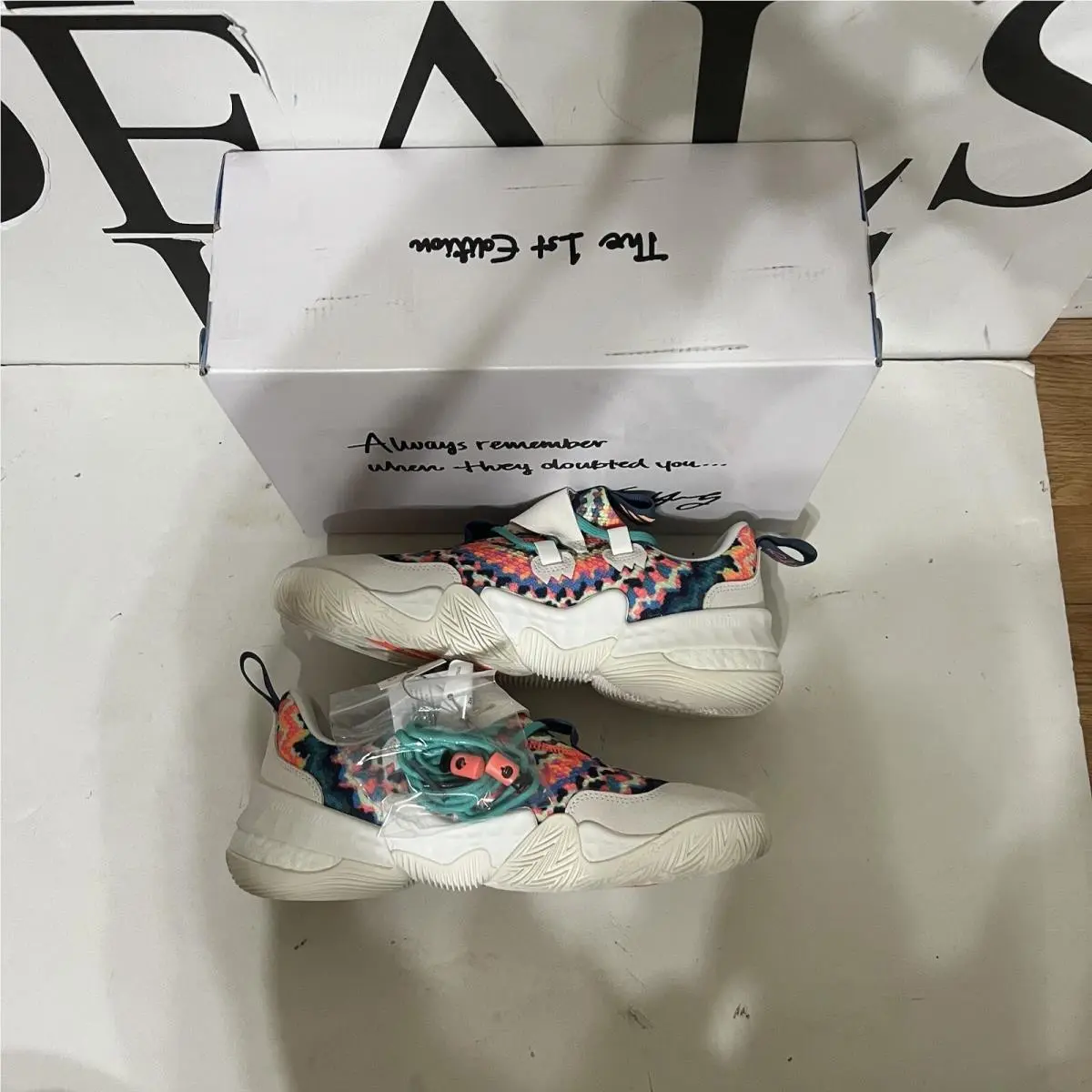 Adidas shoes - adidas Trae Young 1 - Trae Young - GY0295 - White 3