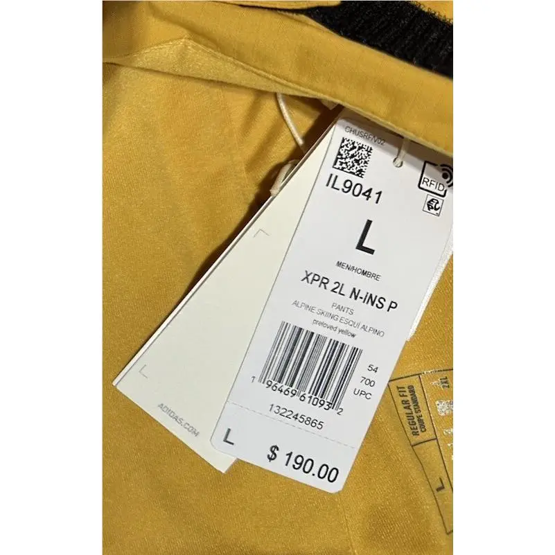 Adidas clothing - Adidas Terrex - Terrex - IB1190 - Yellow (UPC: 0196469610932) 4