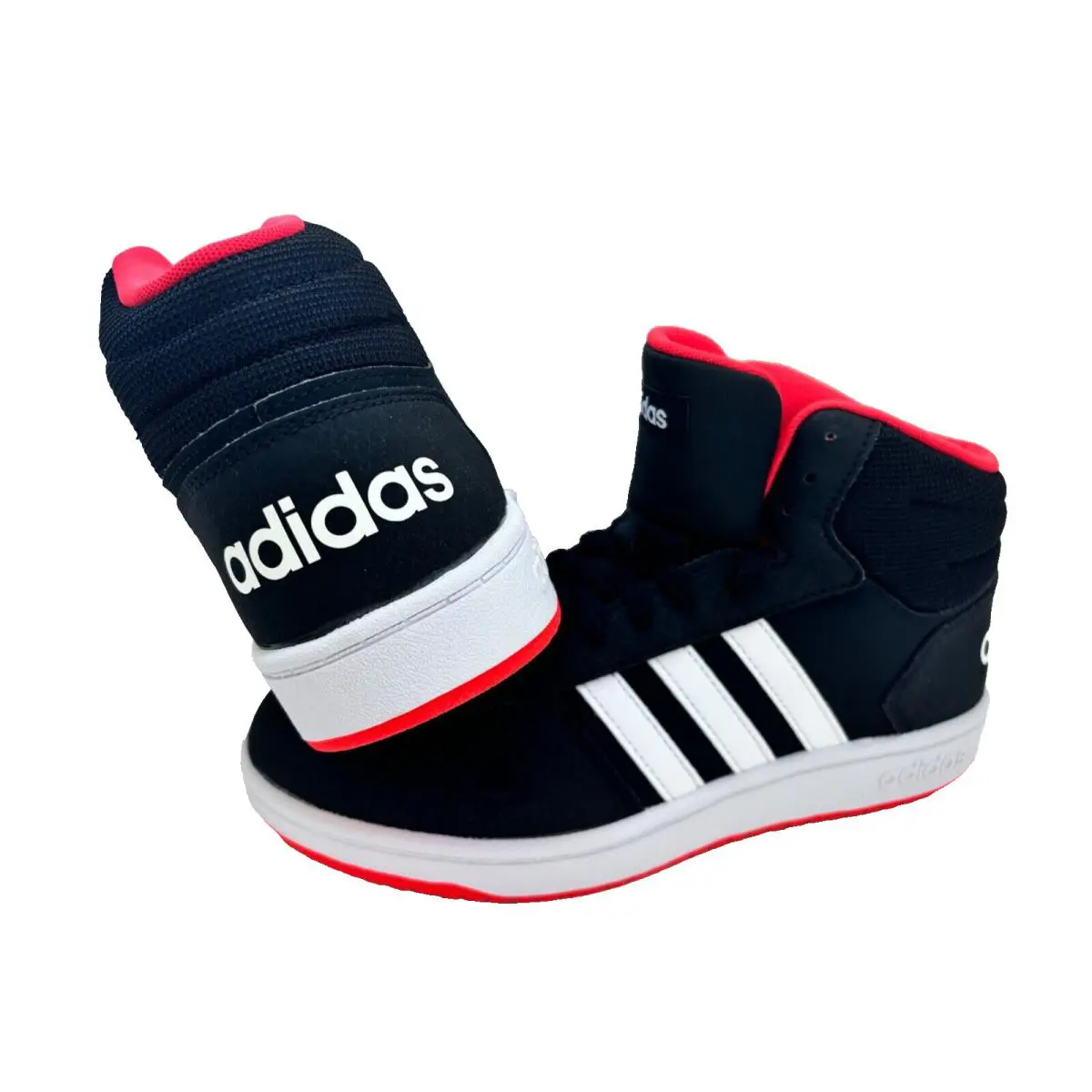 Adidas shoes - adidas Hoops 2.0 - Hoops - ADIDAS B75743 - BLACK/WHITE 9