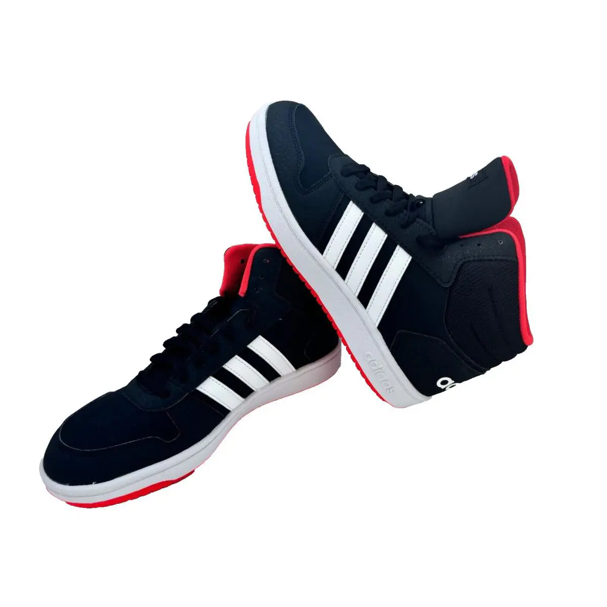 Adidas shoes - adidas Hoops 2.0 - Hoops - ADIDAS B75743 - BLACK/WHITE 2