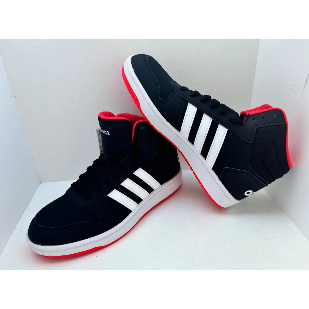 Adidas shoes - adidas Hoops 2.0 - Hoops - ADIDAS B75743 - BLACK/WHITE 3