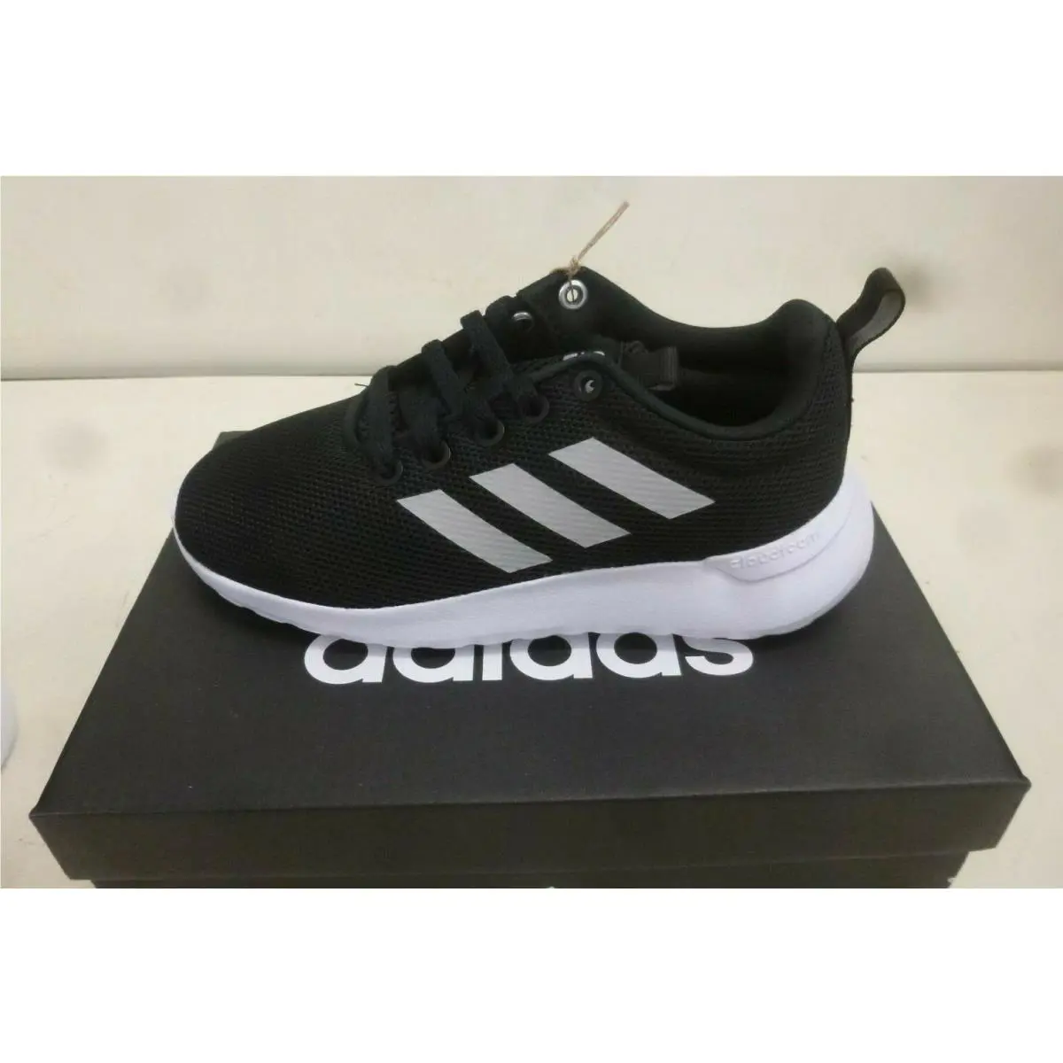 Shoes Universal Kids Size 12K Adidas Lite Racer Cln K BB7051 Black