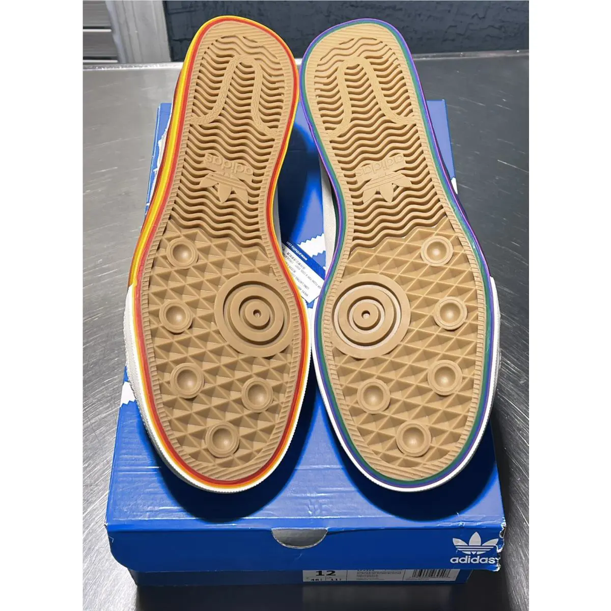 Adidas shoes - adidas Nizza Pride - Nizza Pride - EF2319 - White (UPC: 193092964548) 4