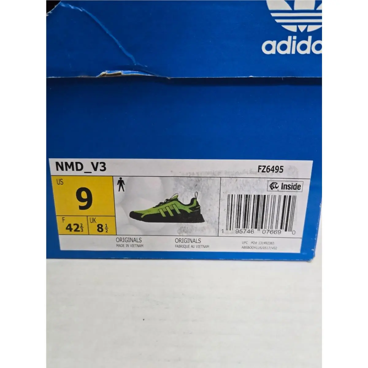 Adidas shoes - adidas NMD V3 - NMD - FZ6495 - Green 8