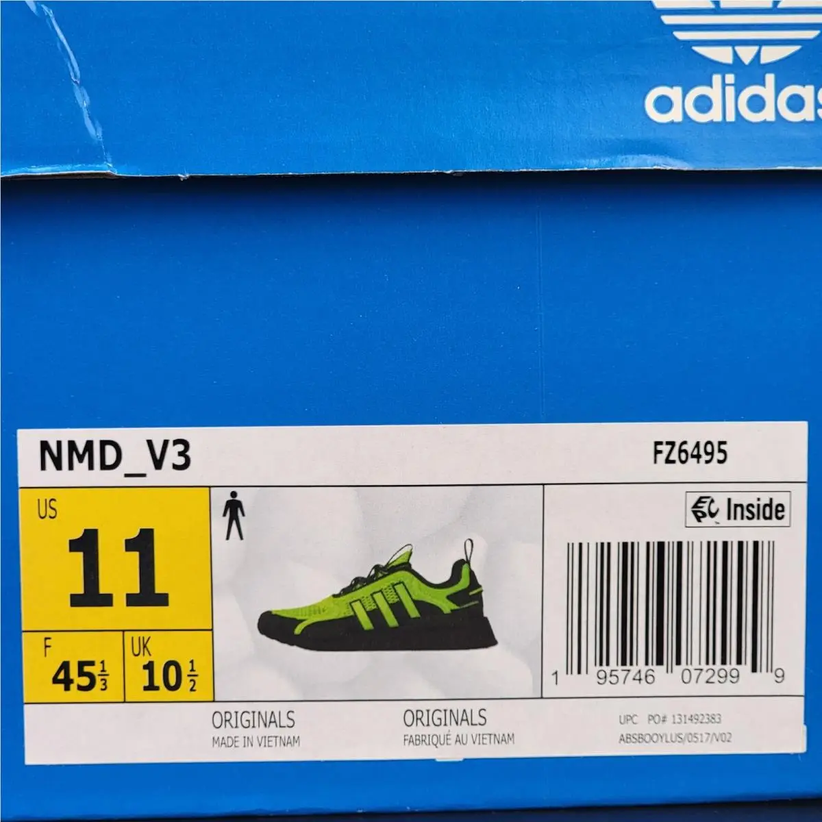 Adidas shoes - adidas NMD V3 - NMD - FZ6495 - Black 6