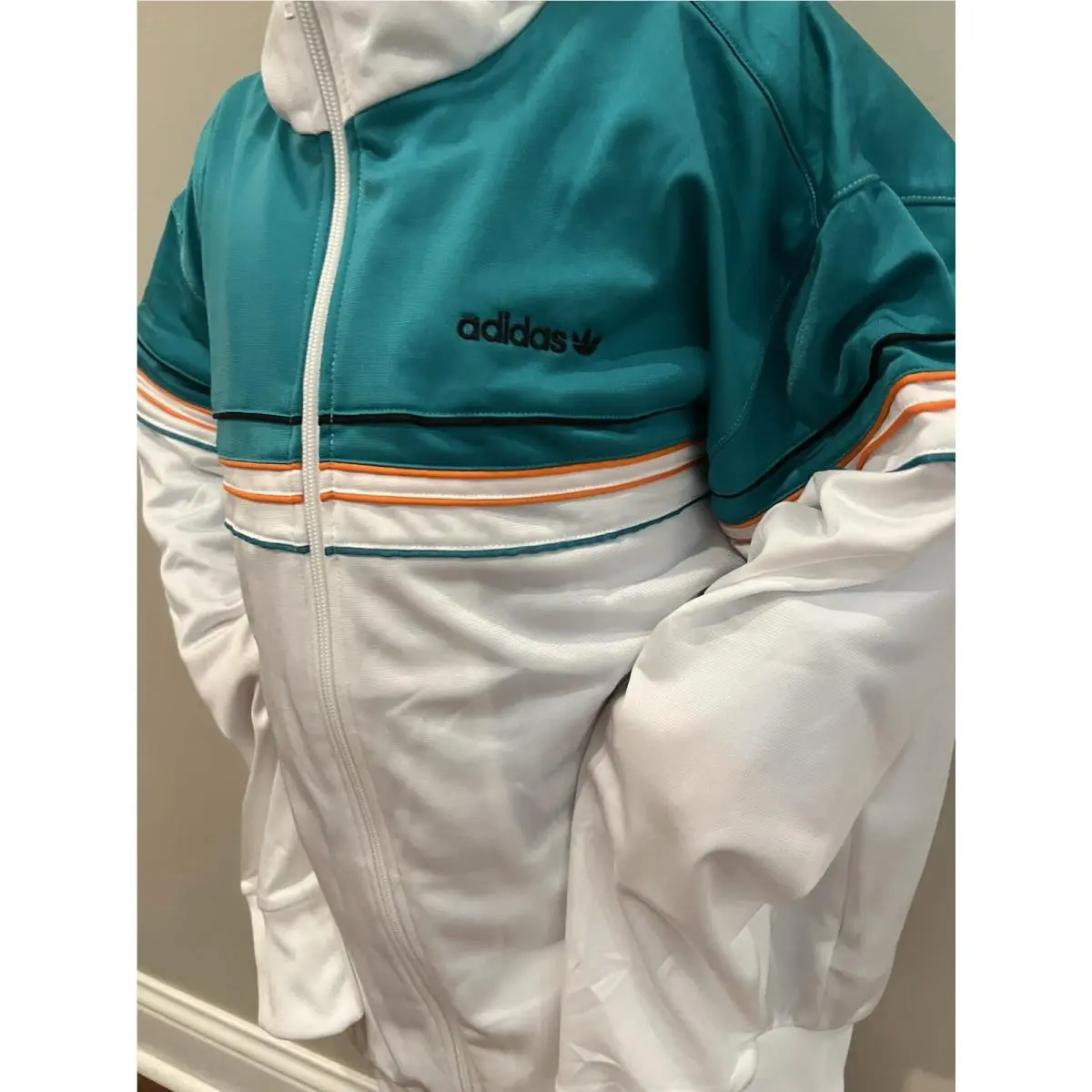 Adidas clothing - ADIDAS PIPED - PIPED - White 0