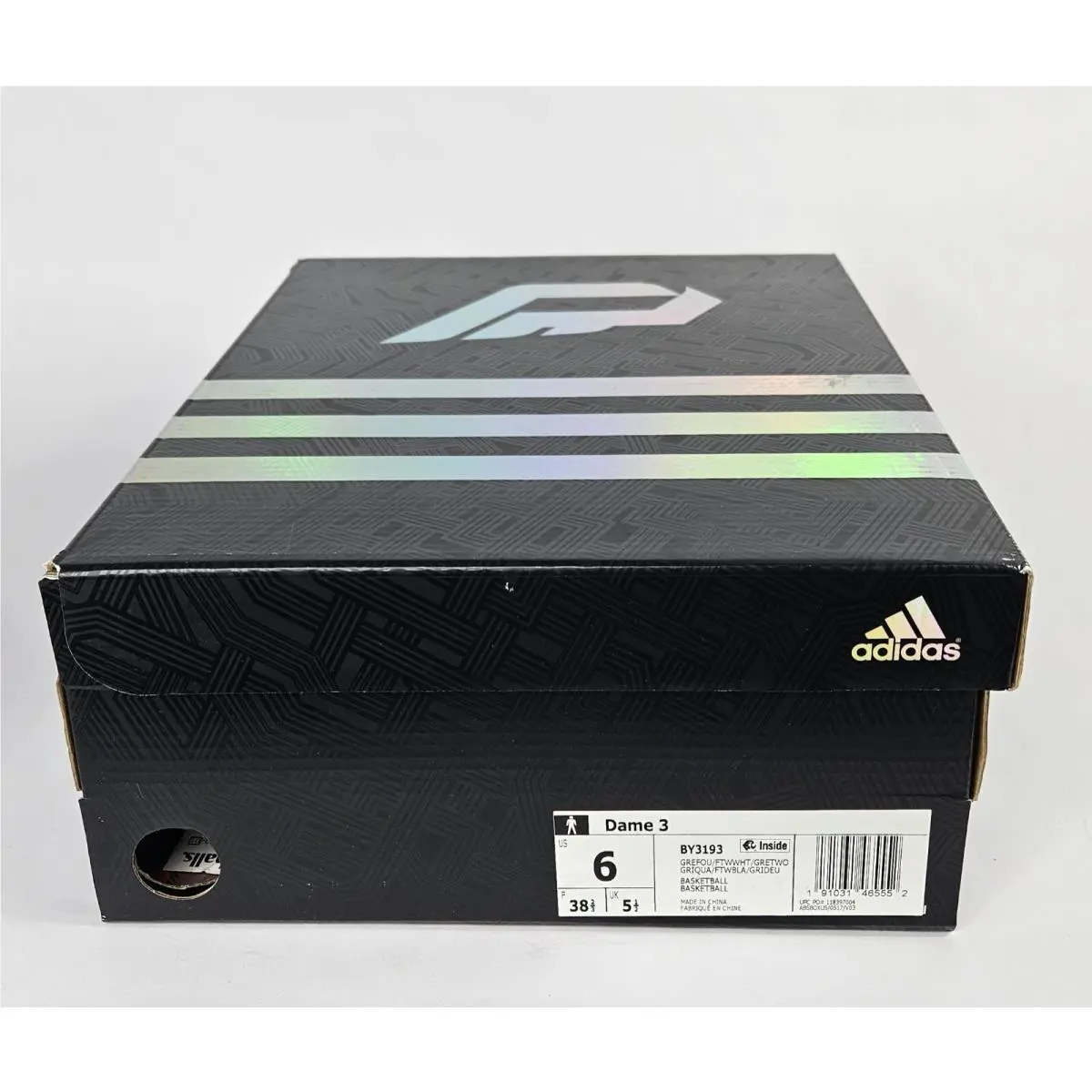 Adidas shoes - adidas Dame 3 - Dame - BY3193 - Gray (UPC: 191031465552) 7