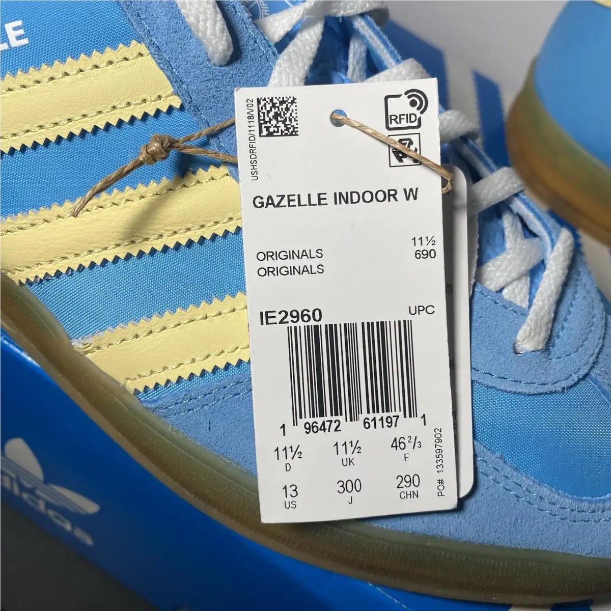 Adidas shoes - adidas Gazelle - Gazelle - IE2960 - Blue 4